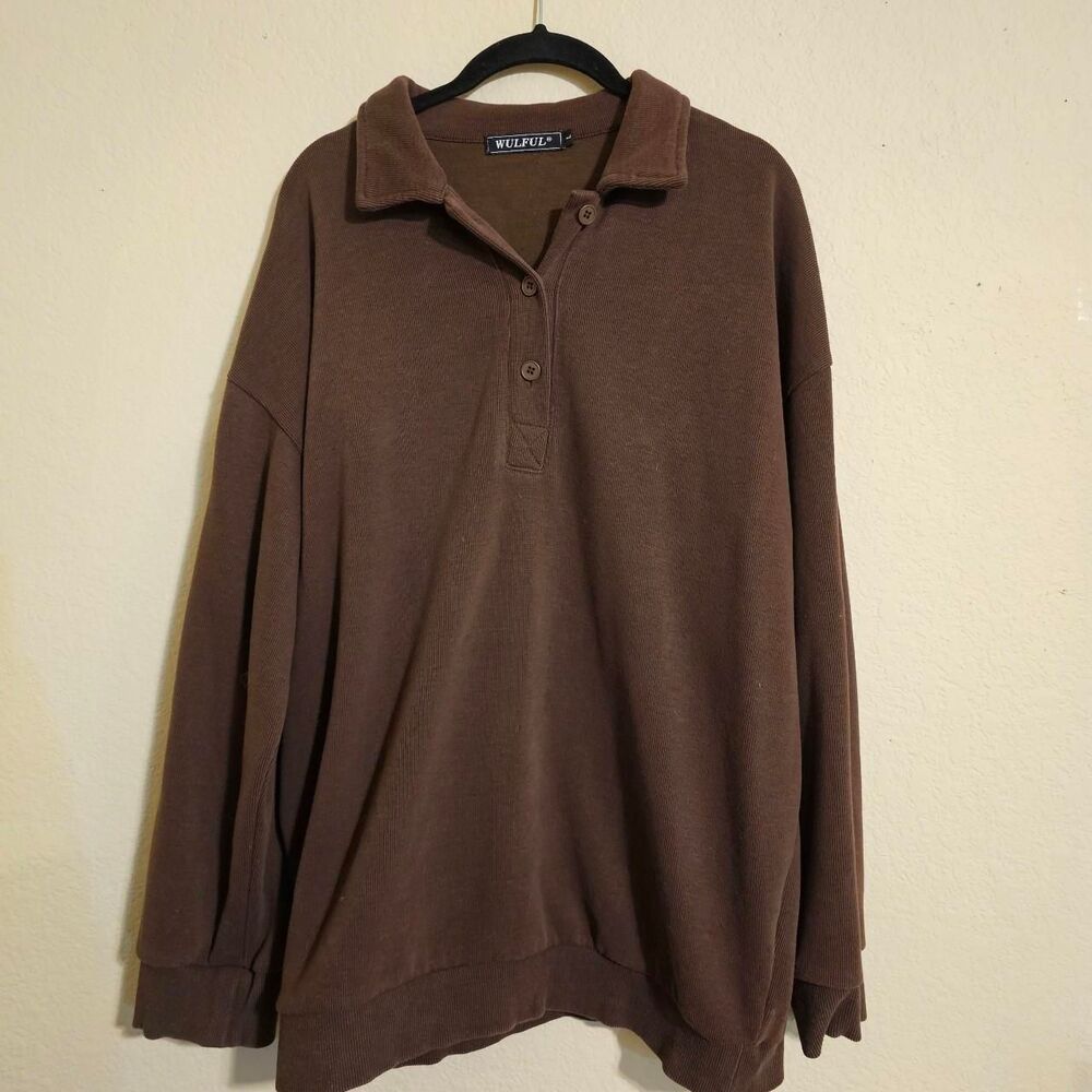 Unbranded Women's Brown Polo-shirts